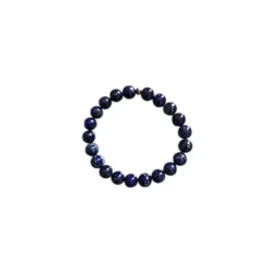 Bracelet lapis lazuli 6mm