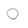 Bracelet mix howlite et cristal de roche 6mm