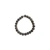 Bracelet quartz fumé marron 6mm