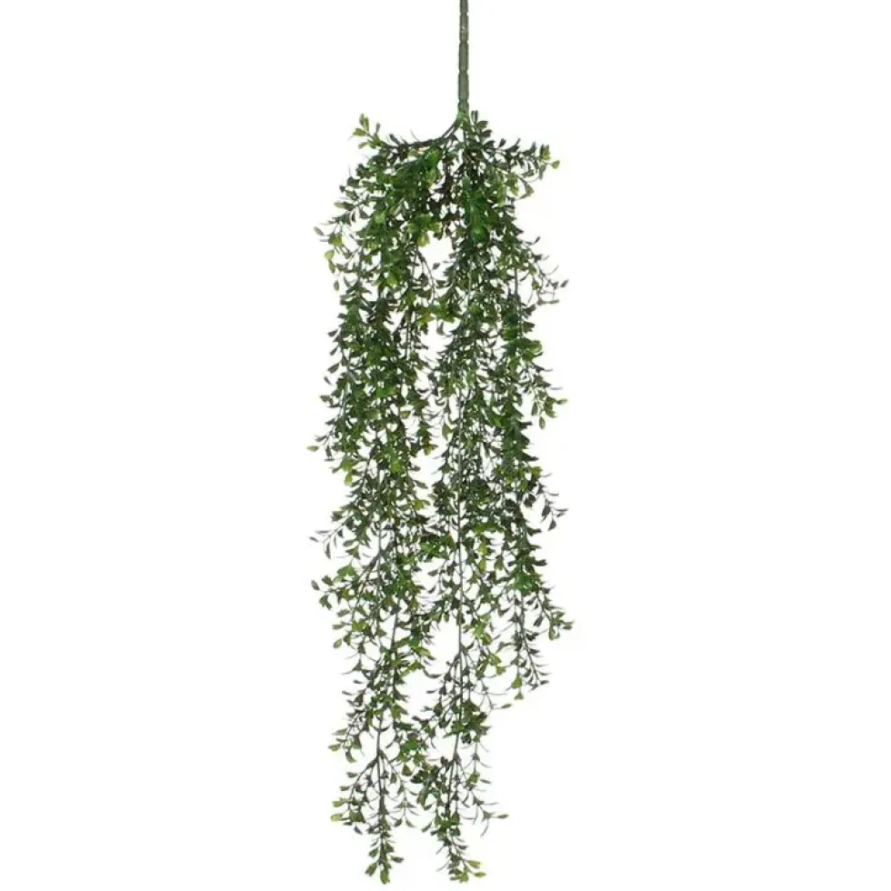 Branche artificielle de buis à suspendre vert Edelman - 74 cm