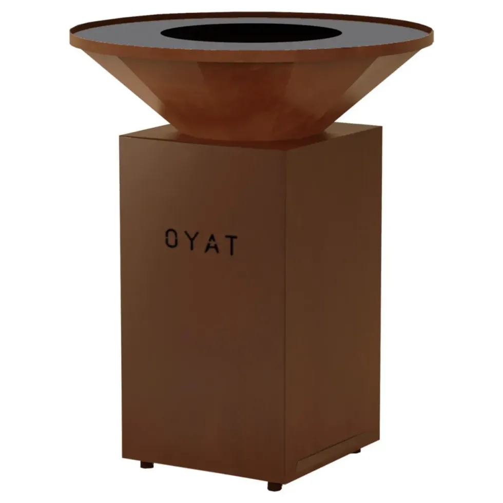 Brasero de cuisson coloris cognac Origine 82 Oyat - Ø 39 cm