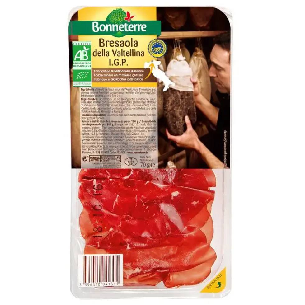 Bresaola della Valtellina IGP 70 g