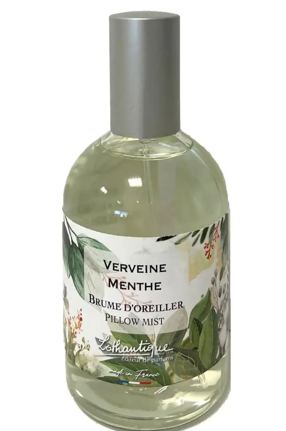 Brume d'oreiller Lothantique Jardin d'aquarelles Verveine Menthe – 100 ml