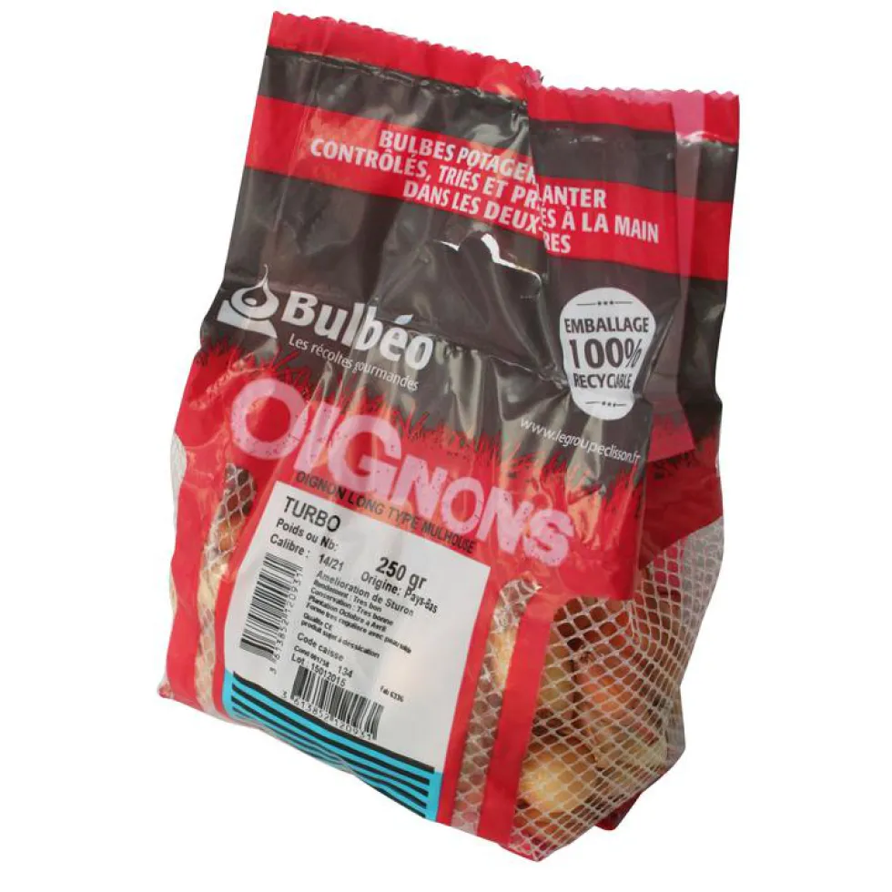 Bulbes d’oignons jaune turbo 250 g