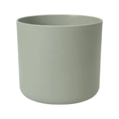 Cache-pot B.for Soft coloris vert en plastique injecté Elho - Ø 16 x 15 cm