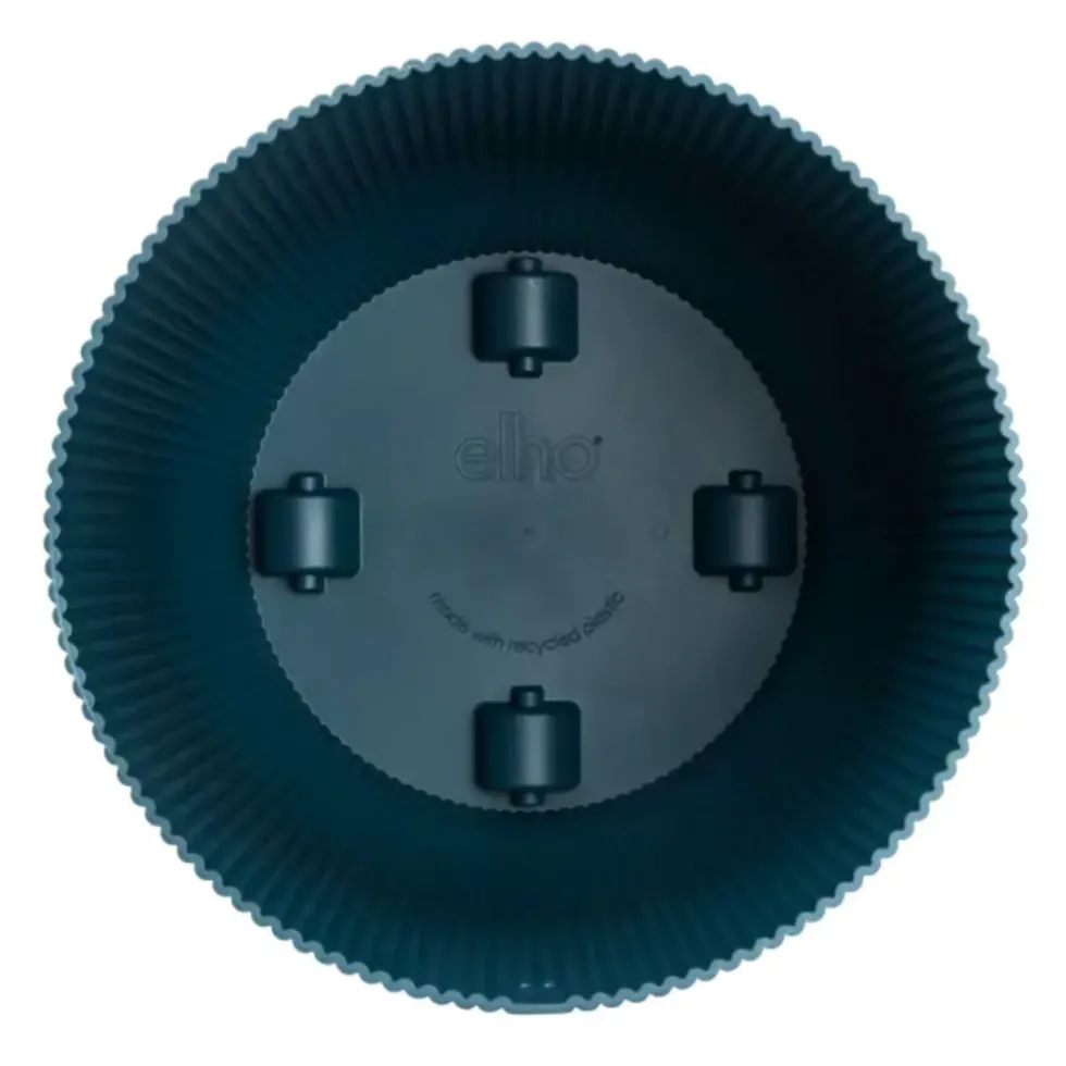 Cache-pot bleu foncé Elho Vibes Fold Mini - Ø 7 cm