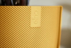 Cache-pot coloris jaune Jazz Elho - Ø 23 cm