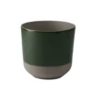 Cache-pot coloris vert en céramique Sandstone - Ø 30 x 28 cm