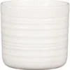 Cache-pot en céramique blanc Scheurich 850 Soft Wool - Ø 12 cm