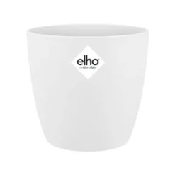 Cache-pot en polypropylène Elho Brussels rond mini blanc - Ø 7 cm