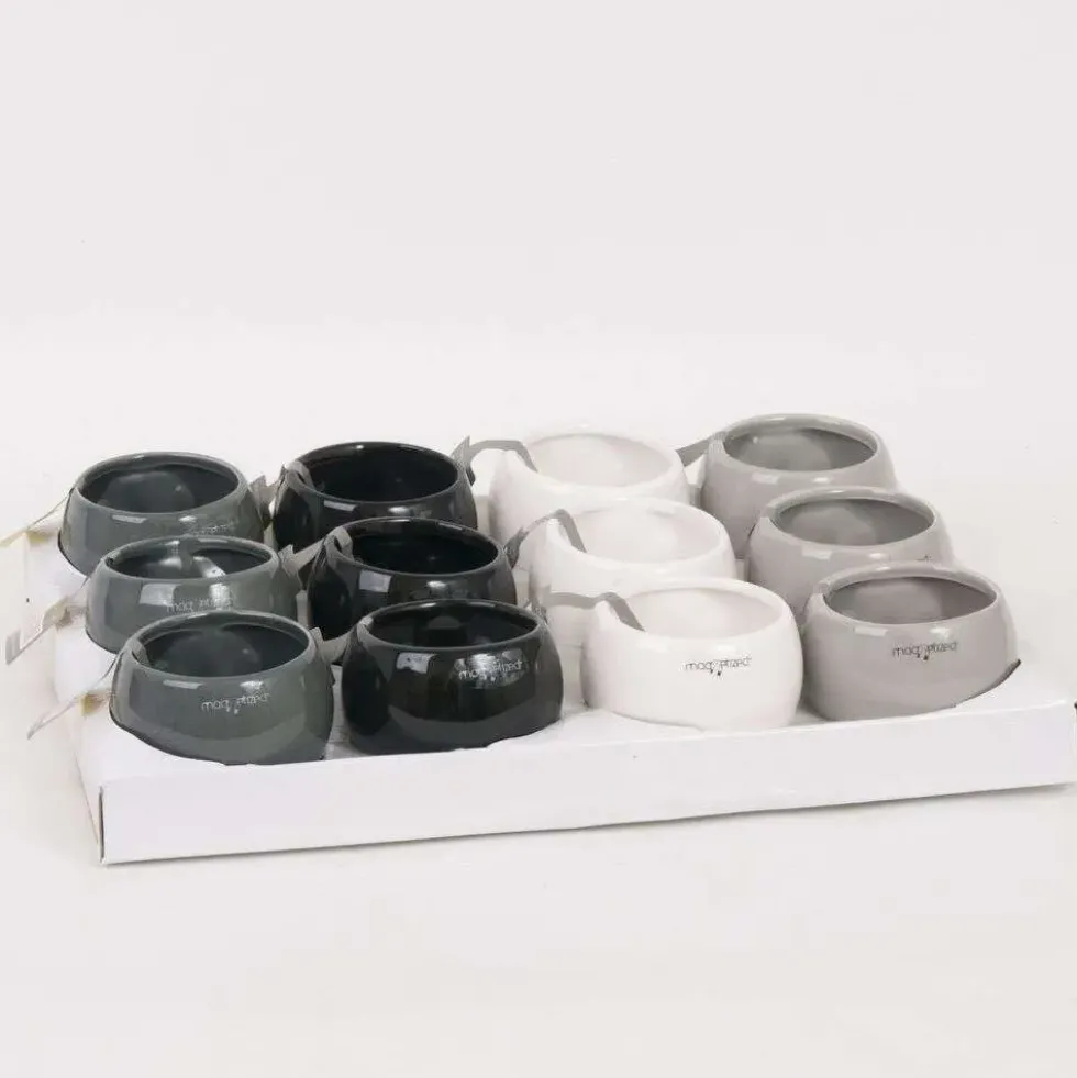 Cache-pot magnétique céramique - Ø 6 x H 5 cm