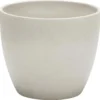 Cache-pot 920 Taupe stone Ø 14 x H 12,4 cm Céramique émaillée