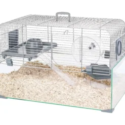 Cage pour rongeur coloris gris Zolux Panas Colour 50 – 52 x 29 x 35 cm