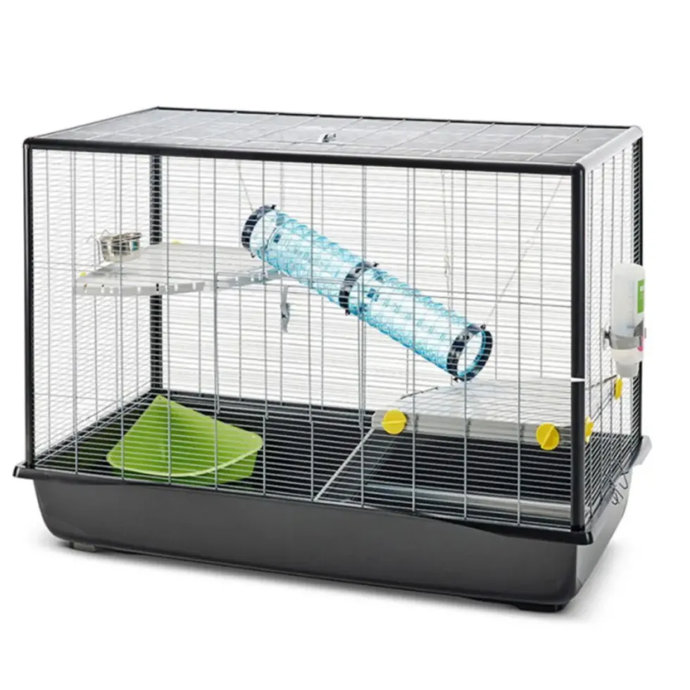 Cage équipée pliable pour rats Zeno 4 Knock Down