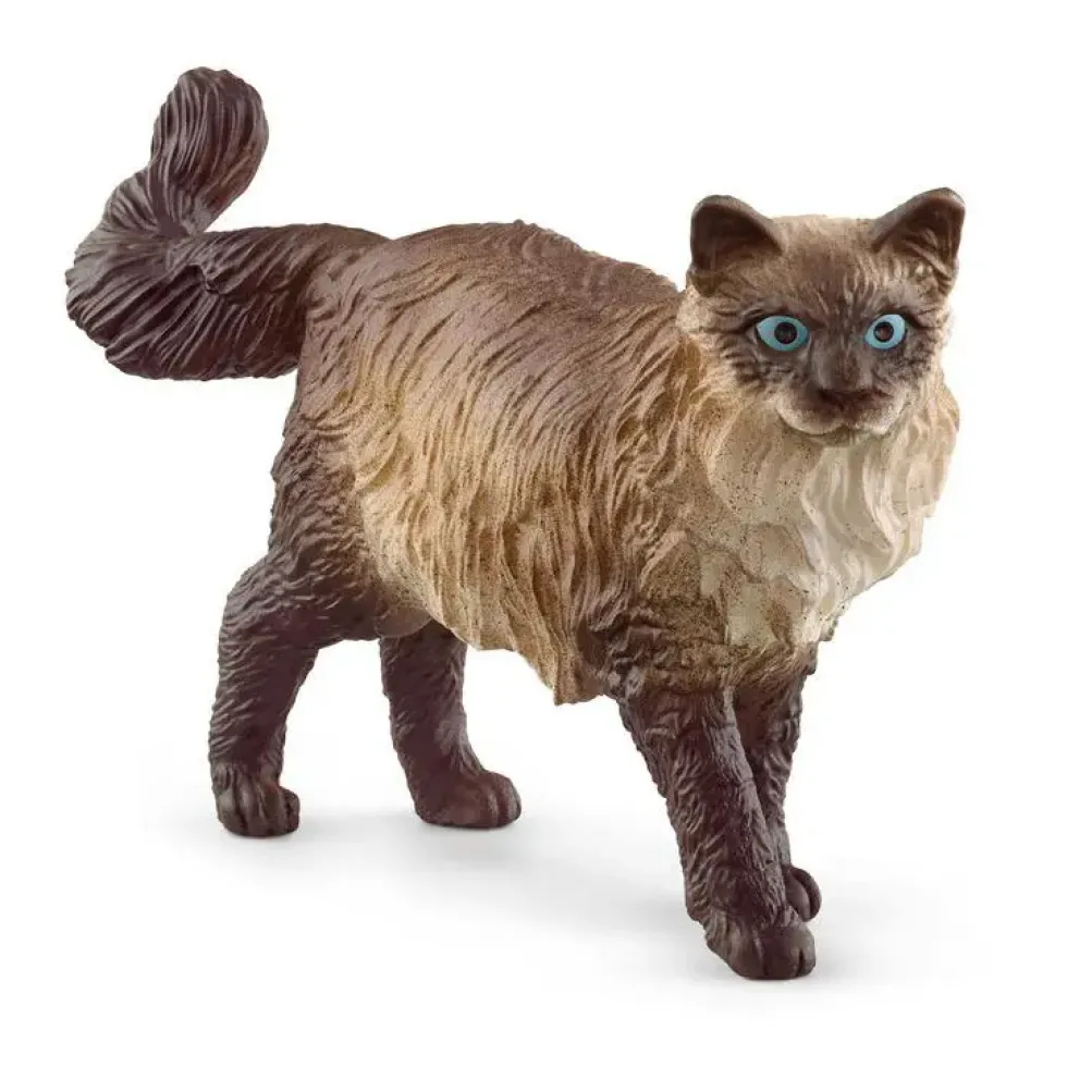 Chat ragdoll multicolore Farm World - 6.3 cm
