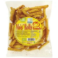 Chips maïs’rolls tomate en sachet de 125 g