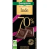 Chocolat Dégustation noir Inde 70% en tablette de 80 g