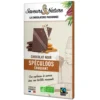 Chocolat noir au spéculoos croquant bio Saveurs & Nature - 80 g