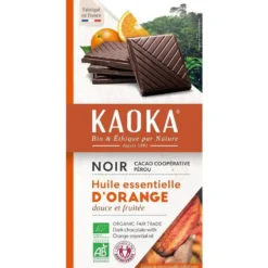 Chocolat noir orange KAOKA 100 g