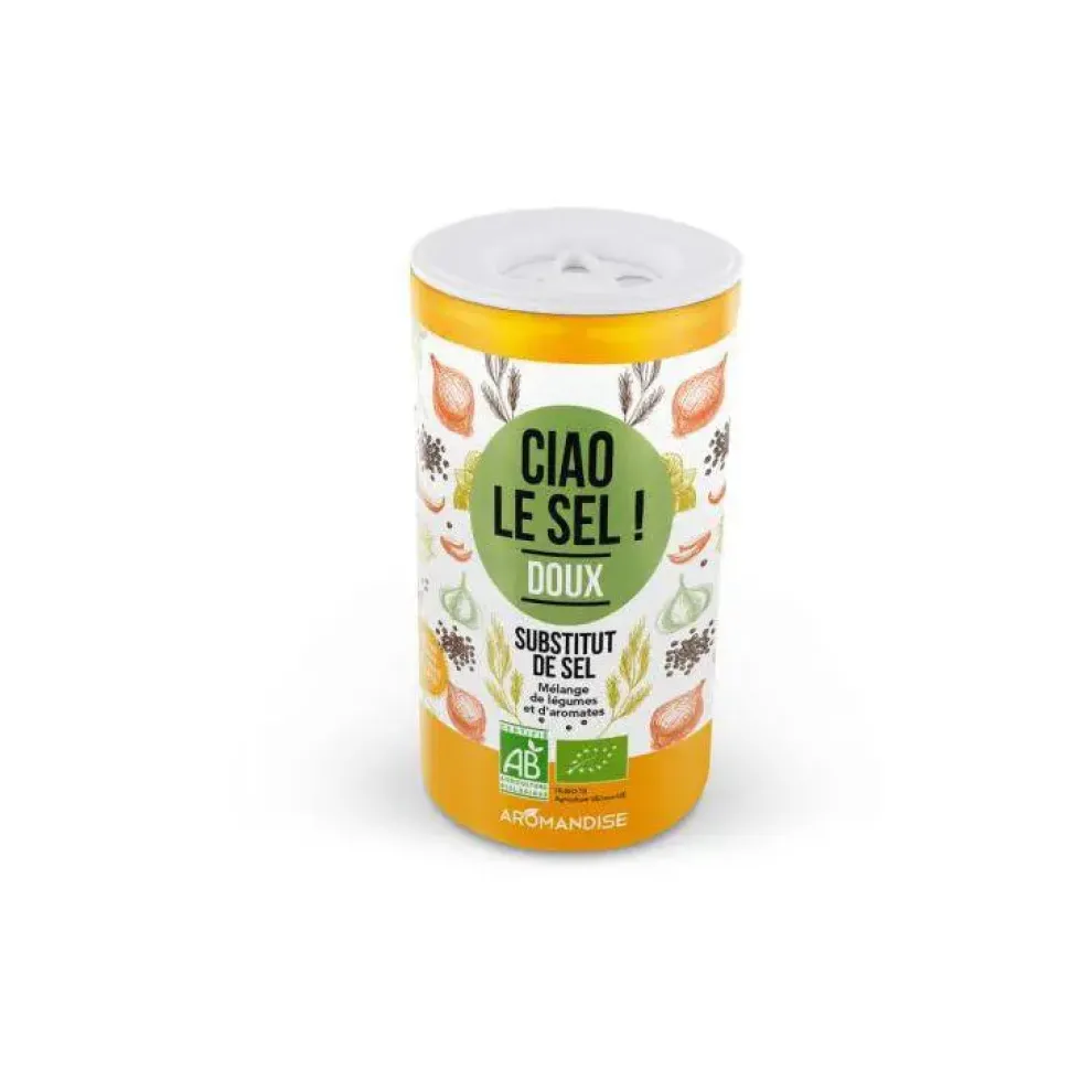 Ciao le sel doux bio en tube de 70 g