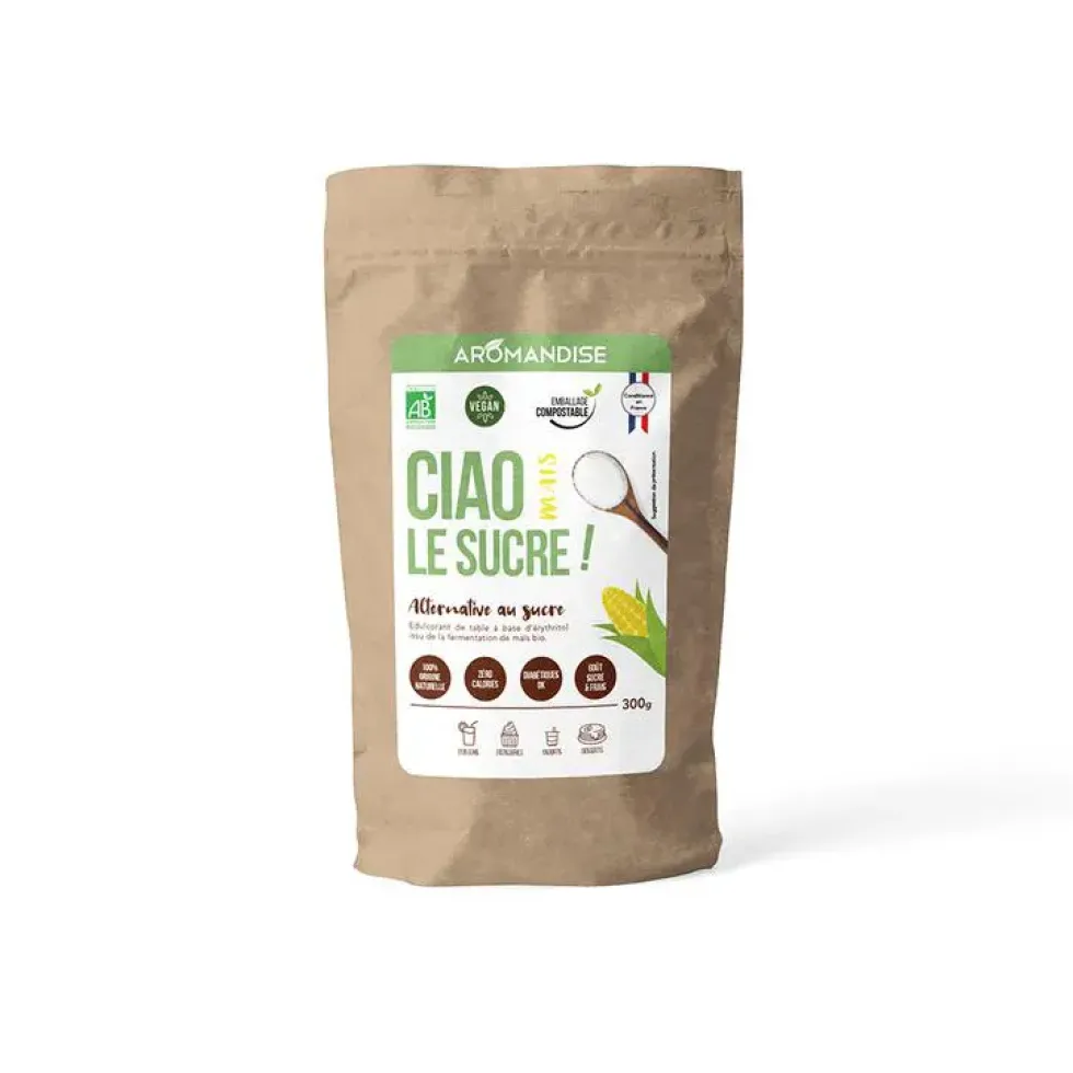 Ciao le sucre maïs bio Aromandise - 300 g