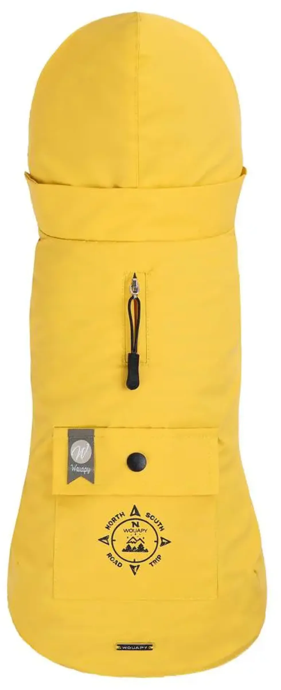 Ciré pour chien coloris jaune Wouapy Basic - Taille XL