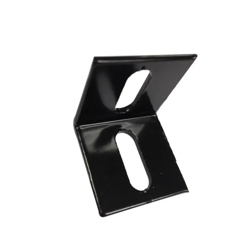 Clips en L noir ACD - Sachet 10 pièces