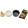 Coffret cadeau apéro dip coloris marron en bois Cookut - 25 x 26,5 x 5,9 cm