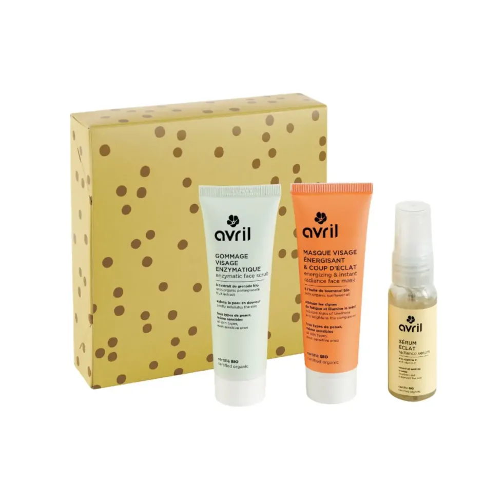 Coffret cadeau "Routine Eclat" Avril - 3 produits