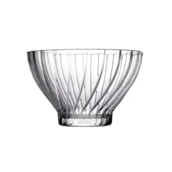Coffret de 4 coupelles en verre transparent Bouquet Ø 13,8 cm - les 4 pièces