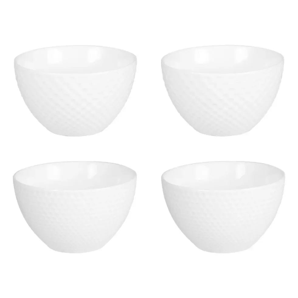 Coffret de 4 coupelles snow Ø 11,5 cm
