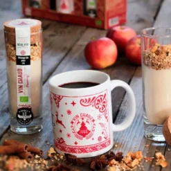Coffret de préparation pour vin chaud avec mug Quai Sud - 285 g