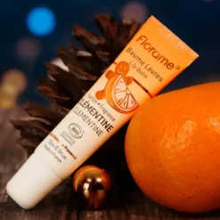 Coffret duo parfumé clémentine coloris orange Cosmos Organic