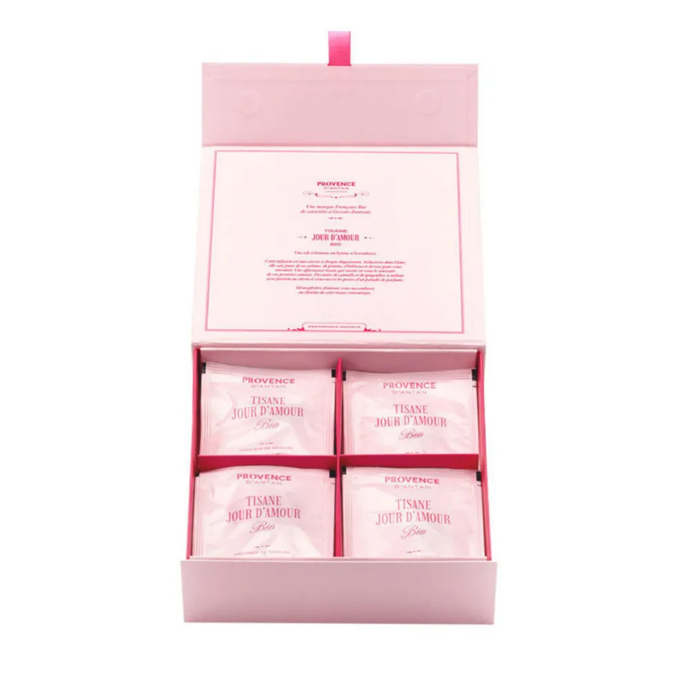 Coffret infusion jour d'amour bio Provence d'Antan - 20 sachets