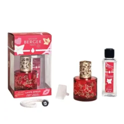 Coffret lampe Berger Lolita Lempicka Sweet en verre laqué rouge - 250 ml
