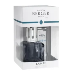 Coffret lampe glaçon grise avec parfum thé blanc pureté