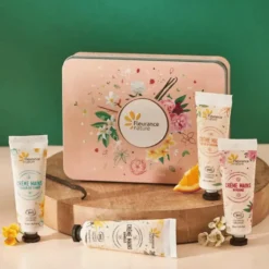 Coffret mains pêche évasion florale bio Cosmos Organic Fleurance nature - 120 ml