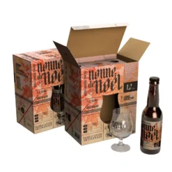 Coffret Nonne bio + 1 verre Nonne - 4 x 33 cl