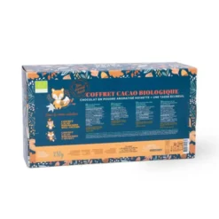 Coffret pour chocolat chaud à la noisette avec cacao et mug écureuil Quai sud - 250 g
