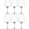 Coffret 6 verres à vin en verre transparent Cesti grand modèle - 500 ml
