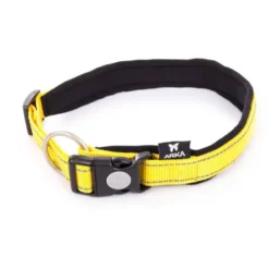 Collier Neo+ jaune pour chien 2,5x55/60 cm
