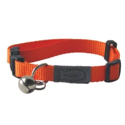 Collier pour chat rouge en nylon Basic Line Wouapy – Taille unique