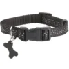 Collier pour chien coloris noir en nylon tressé Bobby Safe – Taille M
