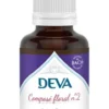 Complément alimentaire composé floral nuits paisibles bio sans alcool Deva - flacon compte-goutte 30 ml