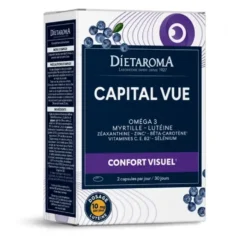 Complément alimentaire confort visuel Dietaroma Capital Vue bio – 60 capsules