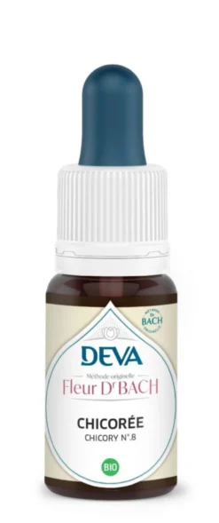 Complément alimentaire fleur de Bach chicorée bio Deva - 15 ml