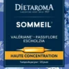 Complément alimentaire valériane, passiflore, escholtzia CIP bio Dietaroma sommeil - 20 ampoules x 10 ml