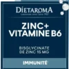 Complément alimentaire zinc vitamine B6 immunité Dietaroma - 60 comprimés