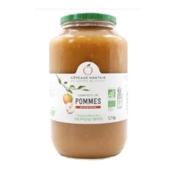 Compote de pommes sucre bio Coteaux Nantais - 1,7 kg