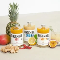Concentrés bio gingembre hot poivre piment Quai Sud - 50cl